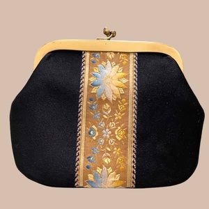 White Lotus inspired Vintage 60s Purse Clutch made in Italy